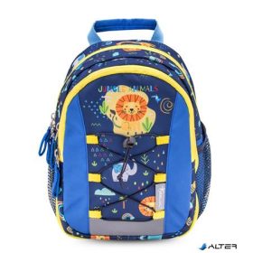   Hátizsák, cipzáras, BELMIL 'Mini Kiddy Little Jungle', dzsungel