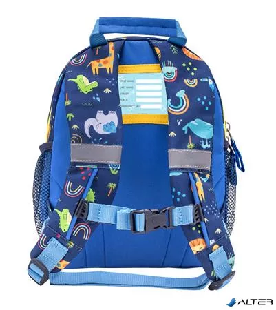 Hátizsák, cipzáras, BELMIL 'Mini Kiddy Little Jungle', dzsungel