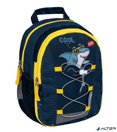 Hátizsák, cipzáras, BELMIL 'Mini Kiddy Cool Dude', cápa