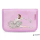 Tolltartó, klapnis, cipzáras, BELMIL "Ballerina", lila, balerina