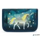 Tolltartó, klapnis, cipzáras, BELMIL "Sparkling Unicorn", kék, unikornis