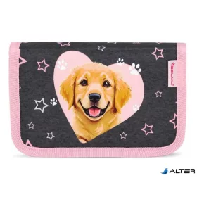   Tolltartó, klapnis, cipzáras, BELMIL "Starry Paws", kutya, golden retriever
