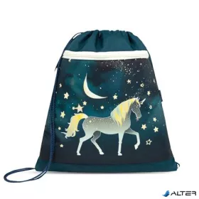   Tornazsák, BELMIL "Sparkling Unicorn", kék, unikornis