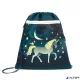Tornazsák, BELMIL "Sparkling Unicorn", kék, unikornis