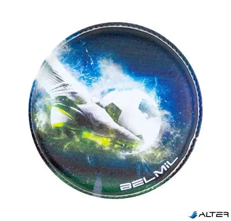 Matrica, tépőzáras, Classy Plus táskához, BELMIL 'Football', foci