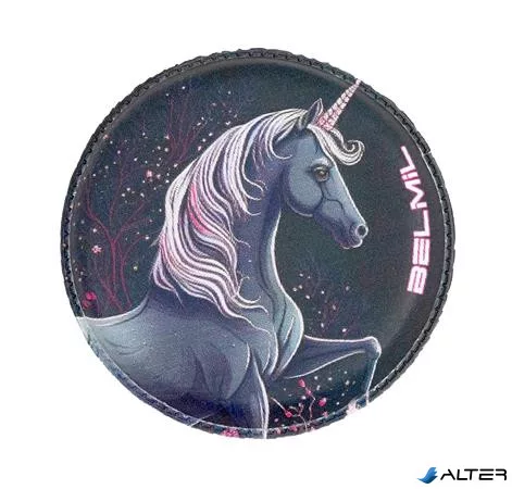 Matrica, tépőzáras, Classy Plus táskához, BELMIL 'Unicorn Dream', unikornis