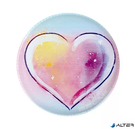 Matrica, tépőzáras, Classy Plus táskához, BELMIL 'Rainbow Love', szivárvány