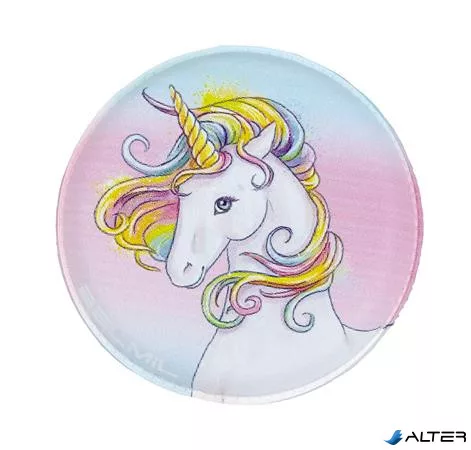 Matrica, tépőzáras, Classy Plus táskához, BELMIL 'Rainbow Love', szivárvány