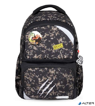 Iskolatáska, cipzáras, BELMIL 'Maxi Pack Dinosaur World', dinoszaurusz