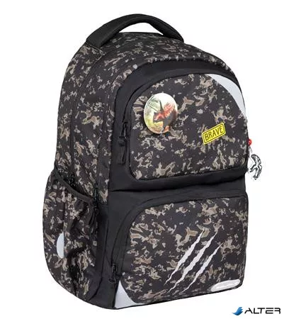 Iskolatáska, cipzáras, BELMIL 'Maxi Pack Dinosaur World', dinoszaurusz