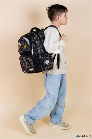 Iskolatáska, cipzáras, BELMIL 'Maxi Pack Dinosaur World', dinoszaurusz