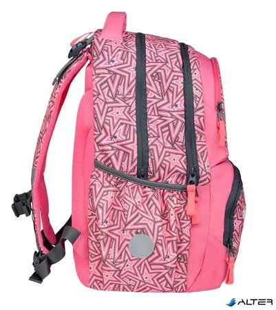 Iskolatáska, cipzáras, BELMIL 'Maxi Pack Love Stars', csillagok