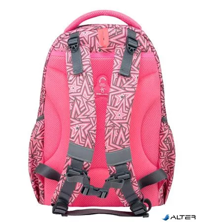 Iskolatáska, cipzáras, BELMIL 'Maxi Pack Love Stars', csillagok