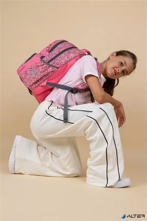 Iskolatáska, cipzáras, BELMIL 'Maxi Pack Love Stars', csillagok