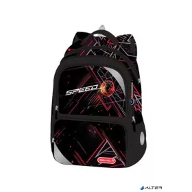   Iskolatáska, cipzáras, BELMIL 'Maxi Packspecial T-Speed Red Car', sebesség