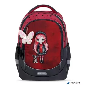   Iskolatáska, cipzáras, BELMIL "Leisure Plus Ladybug Girl", katicalány