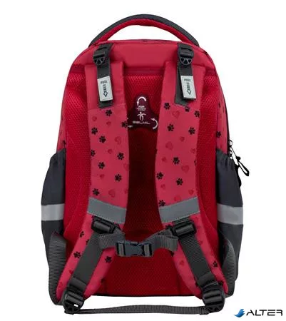 Iskolatáska, cipzáras, BELMIL "Leisure Plus Ladybug Girl", katicalány
