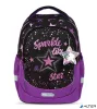 Iskolatáska, cipzáras, BELMIL "Leisure Plus Sparkle like a Star", csillagok