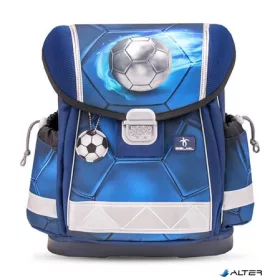   Iskolatáska, fémcsat, BELMIL "Classy Football 4", foci