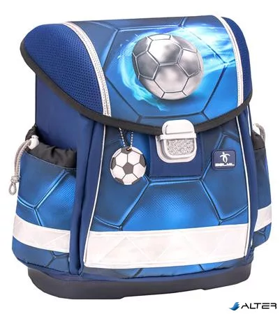 Iskolatáska, fémcsat, BELMIL "Classy Football 4", foci