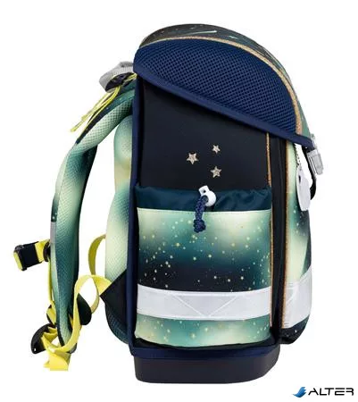 Iskolatáska, fémcsat, BELMIL "Classy Sparkling Unicorn", unikornis