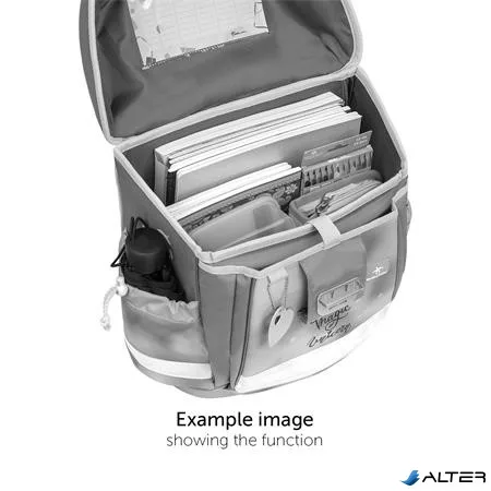 Iskolatáska, fémcsat, BELMIL "Classy Cute Kitten", cica