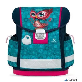   Iskolatáska, fémcsat, BELMIL "Classy Cute Owl", bagoly