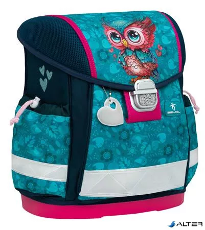 Iskolatáska, fémcsat, BELMIL "Classy Cute Owl", bagoly