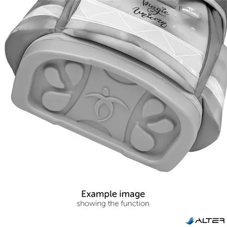 Iskolatáska, fémcsat, BELMIL 'Classy Black Panther', fekete párduc