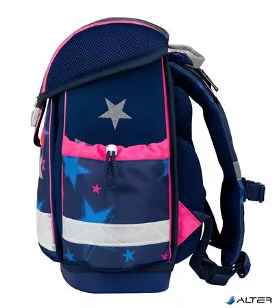 Iskolatáska, fémcsat, BELMIL 'Classy Sparkling Star', csillagok