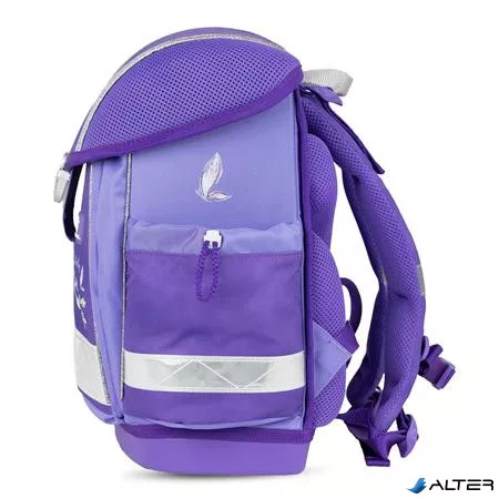 Iskolatáska, fémcsat, BELMIL 'Classy Starlight Wings', csillagfény szárnyak