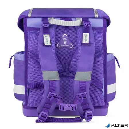 Iskolatáska, fémcsat, BELMIL 'Classy Starlight Wings', csillagfény szárnyak