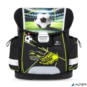   Iskolatáska, fémcsat, BELMIL "Classy Player", foci