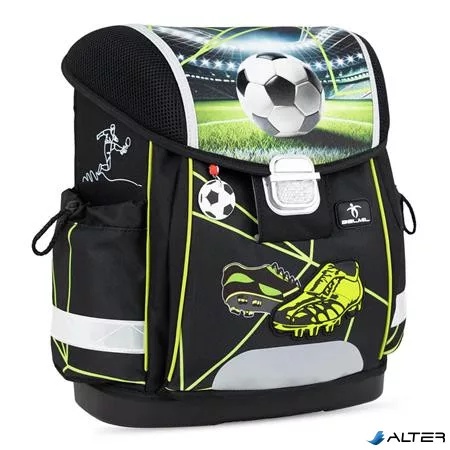 Iskolatáska, fémcsat, BELMIL "Classy Player", foci