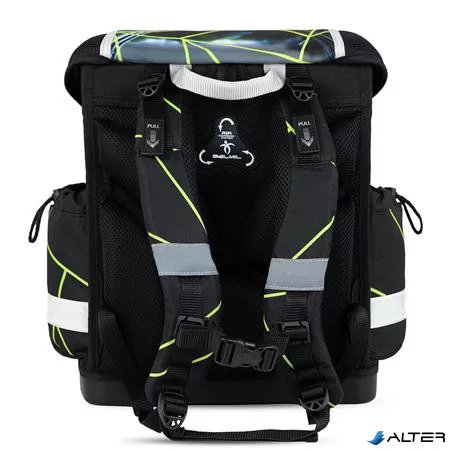 Iskolatáska, fémcsat, BELMIL "Classy Player", foci