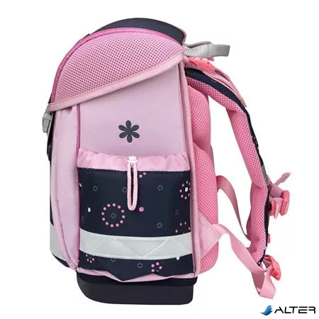 Iskolatáska, fémcsat, BELMIL 'Classy Midnight Butterfly', éjféli pillangó