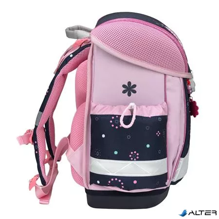 Iskolatáska, fémcsat, BELMIL 'Classy Midnight Butterfly', éjféli pillangó