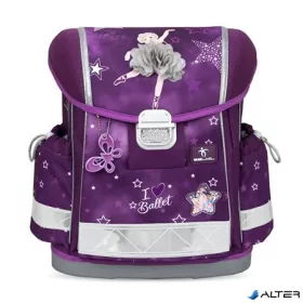   Iskolatáska, fémcsat, BELMIL "Classy Prima Star", balerina