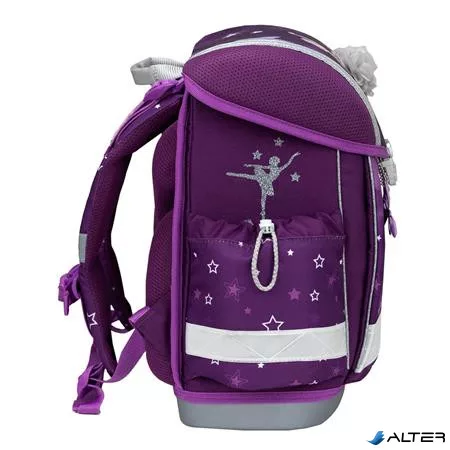 Iskolatáska, fémcsat, BELMIL "Classy Prima Star", balerina