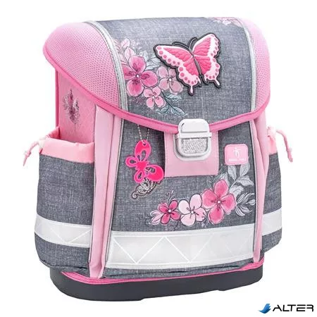 Iskolatáska, fémcsat, BELMIL 'Classy Elegant', pillangó