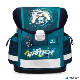   Iskolatáska, fémcsat, BELMIL 'Classy Game Zone', kontroller