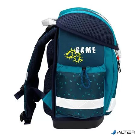 Iskolatáska, fémcsat, BELMIL 'Classy Game Zone', kontroller