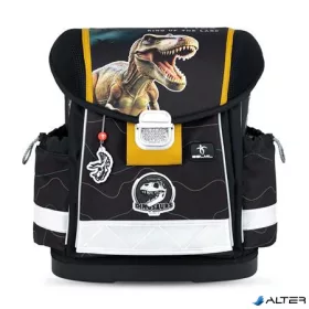   Iskolatáska, fémcsat, BELMIL 'Classy Roar Storm', T-Rex dinoszaurusz