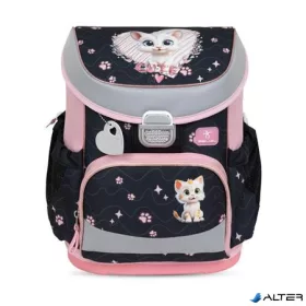   Iskolatáska, fémcsat, BELMIL 'Mini-Fit Cute Kitten', cica