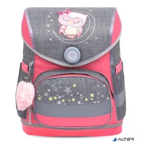   Iskolatáska, mágneszárral, BELMIL 'Compact Little Owl', bagoly