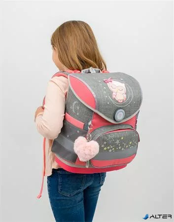 Iskolatáska, mágneszárral, BELMIL 'Compact Little Owl', bagoly