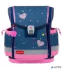 Iskolatáska, mágneszárral BELMIL "Classy Plus Hearts", szivecske