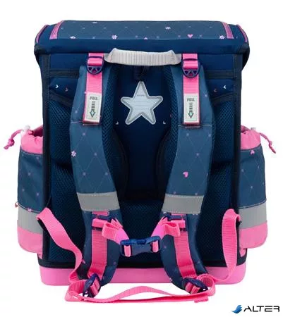 Iskolatáska, mágneszárral BELMIL "Classy Plus Hearts", szivecske