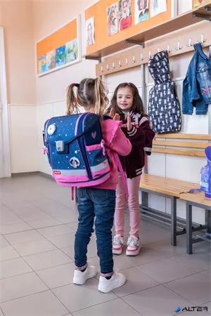 Iskolatáska, mágneszárral BELMIL "Classy Plus Hearts", szivecske