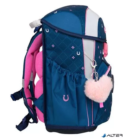 Iskolatáska, csatos, BELMIL "Maxi Meet your Horses", lópatkó